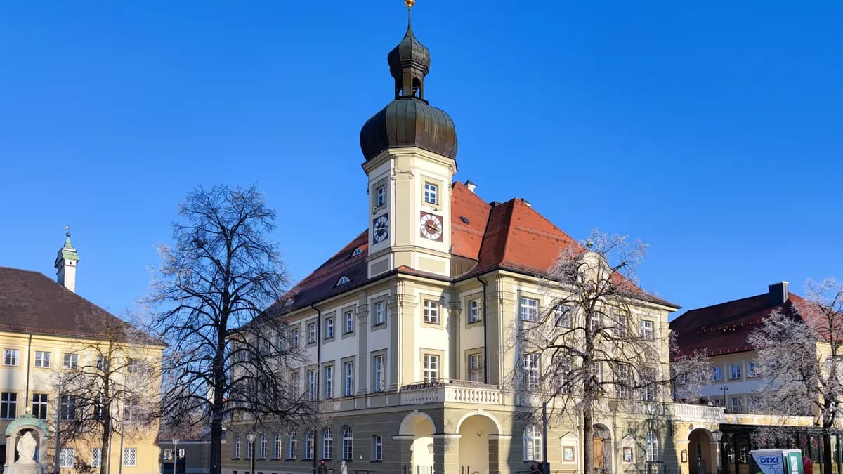 Stadtansicht von Altötting