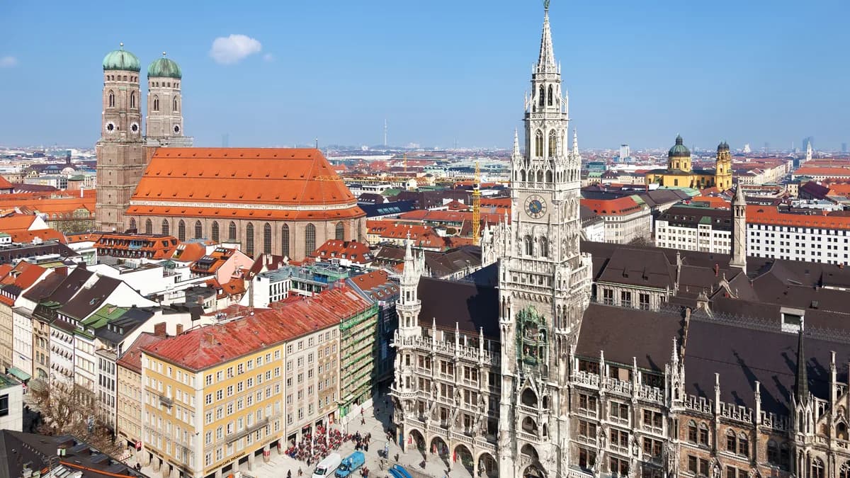 Stadtansicht von München